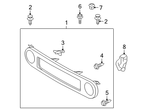2013 Toyota FJ Cruiser Switches & Sensors Diagram
