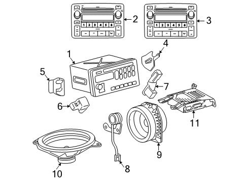 2007 Toyota Corolla Sound System Diagram