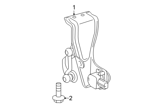 2016 Toyota Prius V Ride Control Diagram