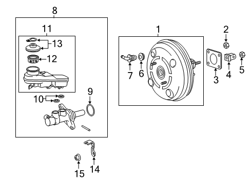 2013 Scion tC Dash Panel Components Diagram