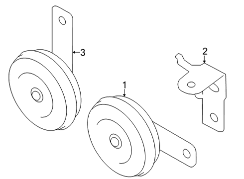 2022 Toyota GR86 Horn Diagram