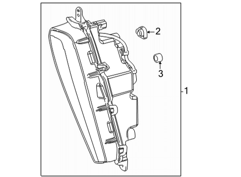 2018 Toyota Mirai Signal Lamps Diagram