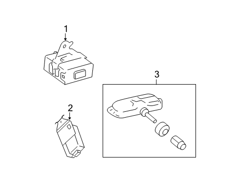 2012 Scion iQ Tire Pressure Monitoring Diagram