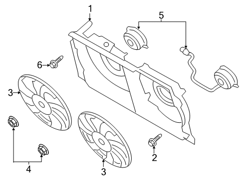 2016 Scion FR-S Cooling System, Radiator, Water Pump, Cooling Fan Diagram