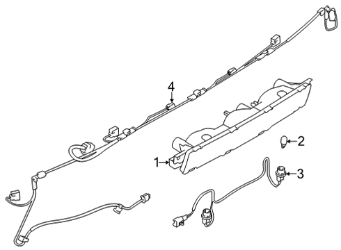 2022 Toyota GR86 Backup Lamps Diagram