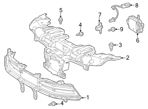 2023 Toyota Prius AWD-e Cruise Control Diagram