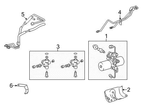 2017 Toyota Land Cruiser Ride Control Diagram