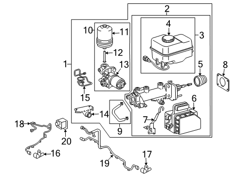 2017 Toyota Land Cruiser Hydraulic System Diagram