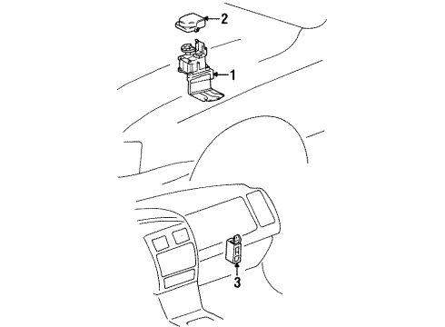 1999 Toyota Avalon Cruise Control System Diagram