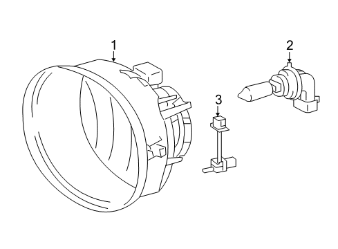 2004 Toyota RAV4 Fog Lamps Diagram