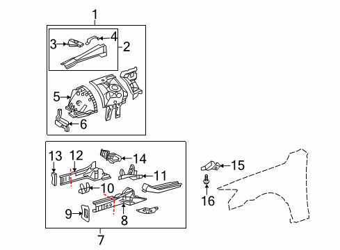 Bolt, Flange Diagram for 91553-L1030