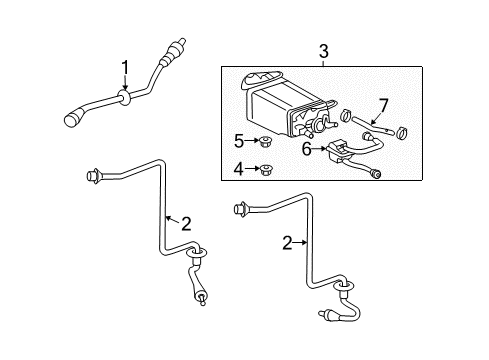 Hose, Charcoal Canister Diagram for 77759-48020