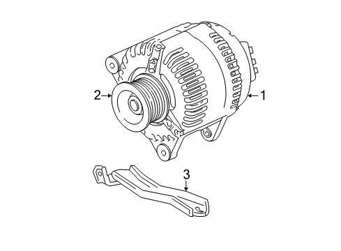 2006 Toyota Matrix Alternator Diagram 2 - Thumbnail