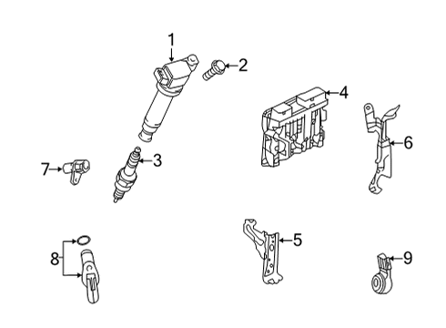 2022 Toyota Sienna Ignition System Diagram