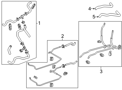 2020 Toyota Sienna Hoses & Pipes Diagram
