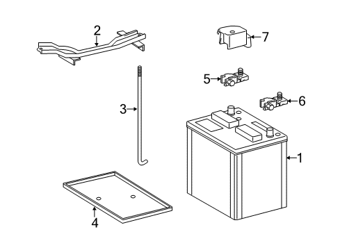 2017 Toyota Land Cruiser Battery Diagram