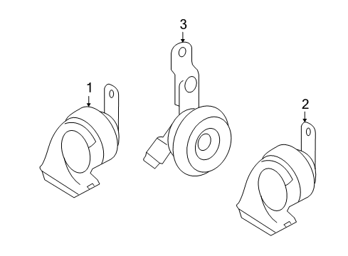 2017 Toyota Sequoia Horn Diagram
