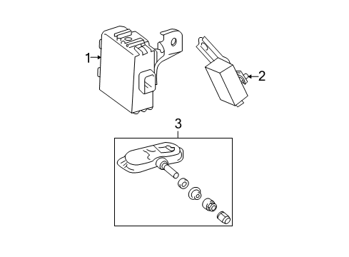 2009 Toyota Yaris Tire Pressure Monitoring Diagram
