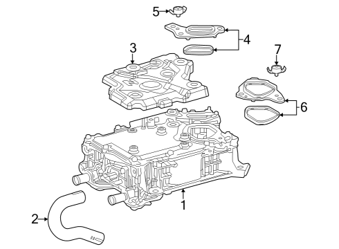Hose, Inverter Cooling Inlet Diagram for G9173-48010
