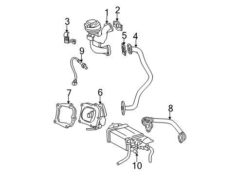 2002 Toyota Camry EGR System Diagram
