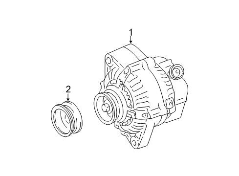2004 Toyota RAV4 Alternator Diagram