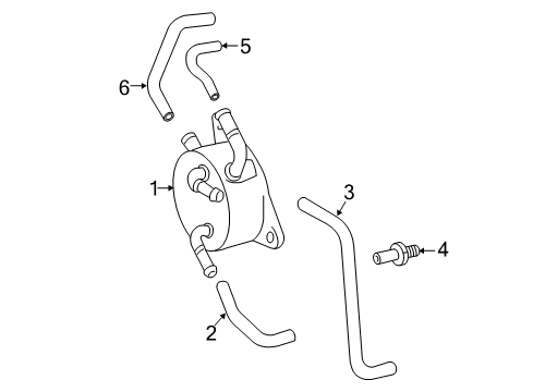 2016 Toyota Camry Trans Oil Cooler Diagram
