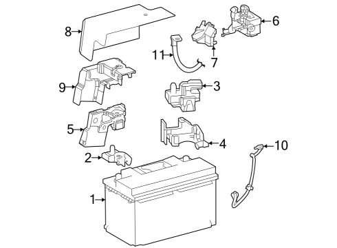 2024 Toyota Sequoia Relay Box Diagram for 82660-0C160