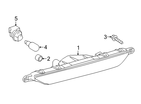 2017 Toyota Yaris Backup Lamps Diagram