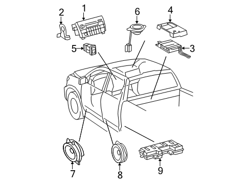 2013 Toyota Tundra Sound System Diagram