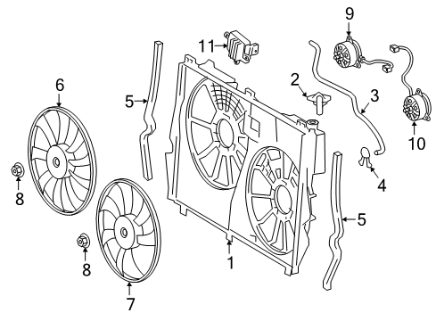 Cap Sub-Assembly, Reserve Tank Diagram for 16405-0P140