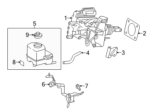 2012 Toyota Prius C Dash Panel Components Diagram