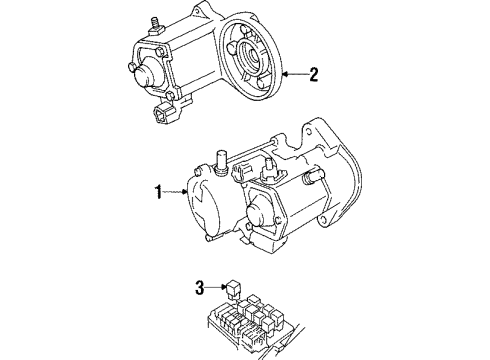 1997 Toyota Supra Starter Diagram