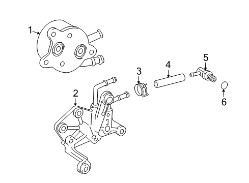 2012 Toyota Sequoia Trans Oil Cooler Diagram