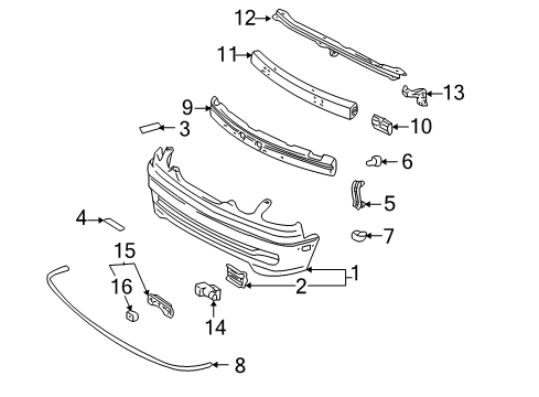 Standard Parts, Black Diagram for 90467-06015-C0