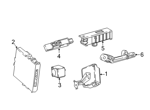 2018 Toyota C-HR Transmitter Diagram for 89070-F4080