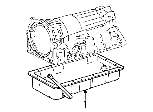 1994 Toyota T100 Transaxle Parts Diagram