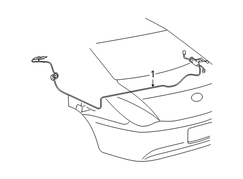 2008 Toyota Solara Antenna & Radio Diagram 2 - Thumbnail