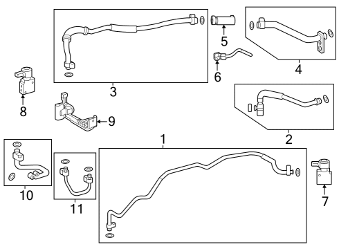Regulator Sub-Assembly, Pressure Diagram for 88503-42030