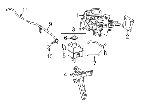 2013 Toyota Camry Dash Panel Components Diagram