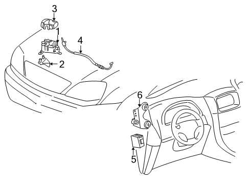 2002 Toyota Highlander Cruise Control System Diagram