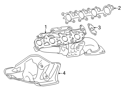 2020 Toyota Tundra Exhaust Manifold Diagram