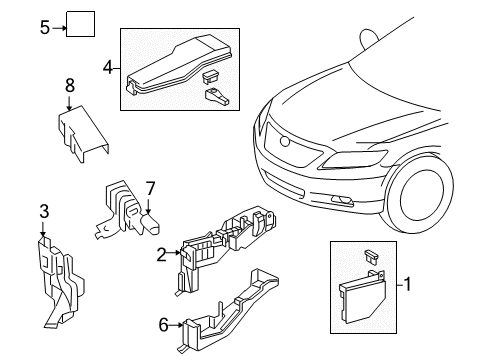 2015 Toyota Venza Electrical Components Diagram 4 - Thumbnail