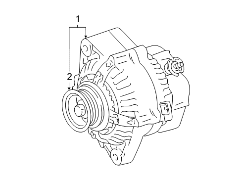 2005 Toyota Solara Alternator Diagram 2 - Thumbnail