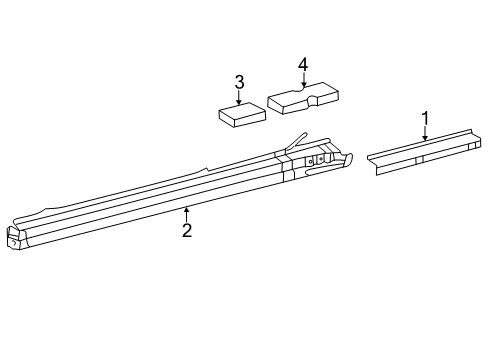 2013 Scion tC Rocker Panel Diagram
