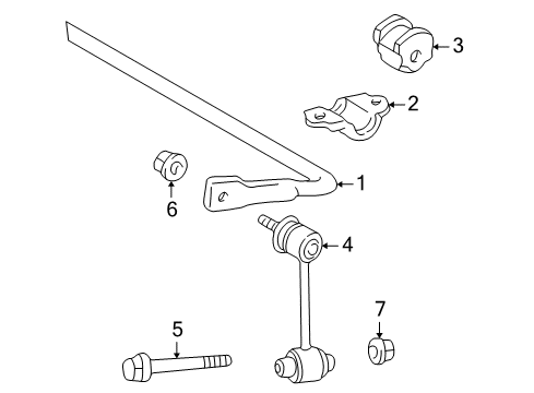 Nut (For Front Lower Ball Joint Setting) Diagram for 90179-10054