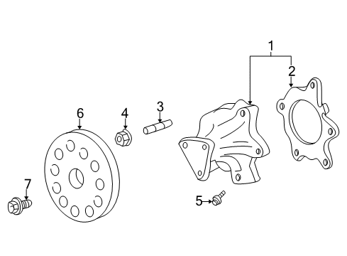 2002 Toyota Prius Water Pump Diagram