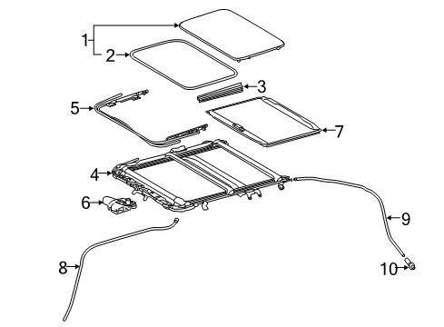 2014 Toyota Corolla Sunroof Diagram