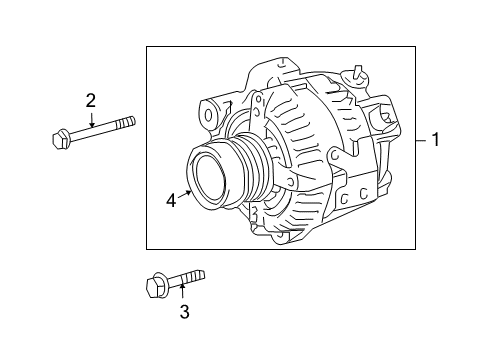 2012 Scion xB Alternator Diagram 2 - Thumbnail