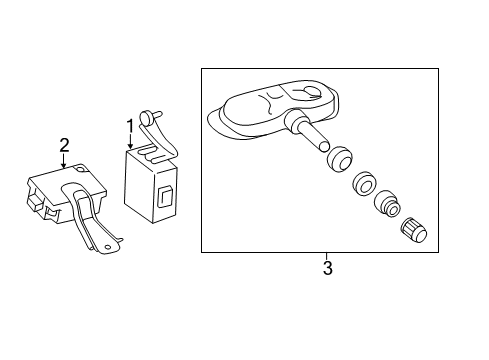2018 Toyota Tundra Tire Pressure Monitoring Diagram