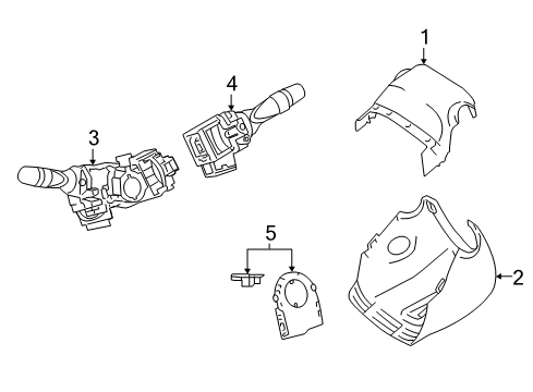 2016 Toyota Camry Switches Diagram 1 - Thumbnail